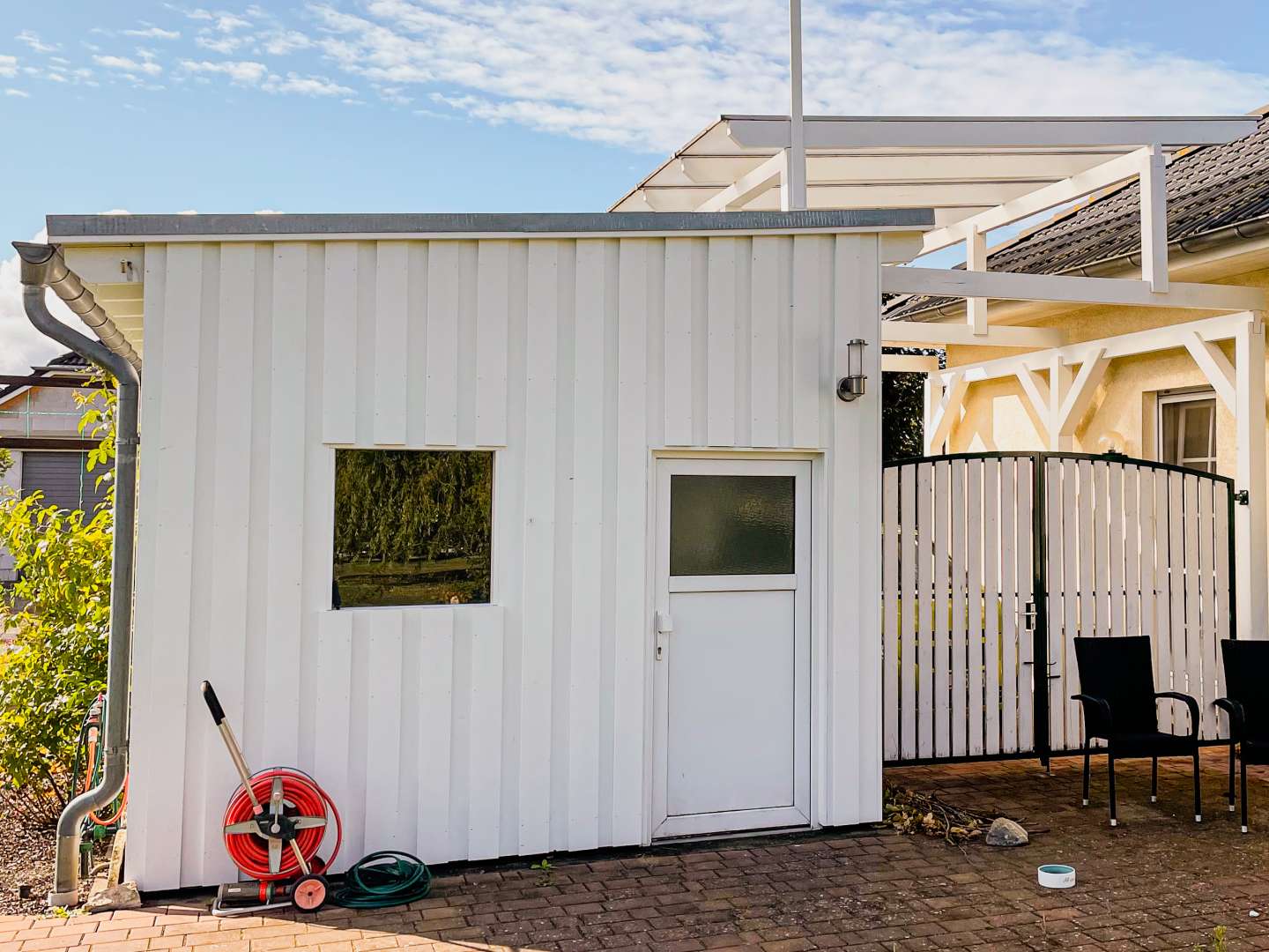 Garage nach der Renovierung