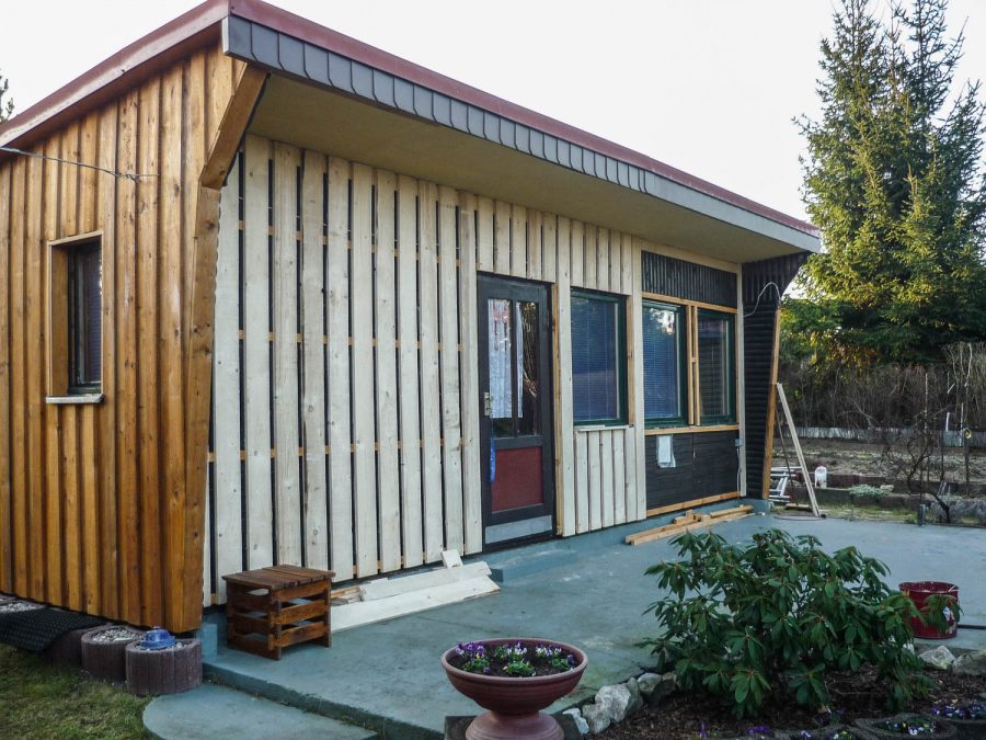 Holzverkleidung und Terrassenbau: Der Anfang