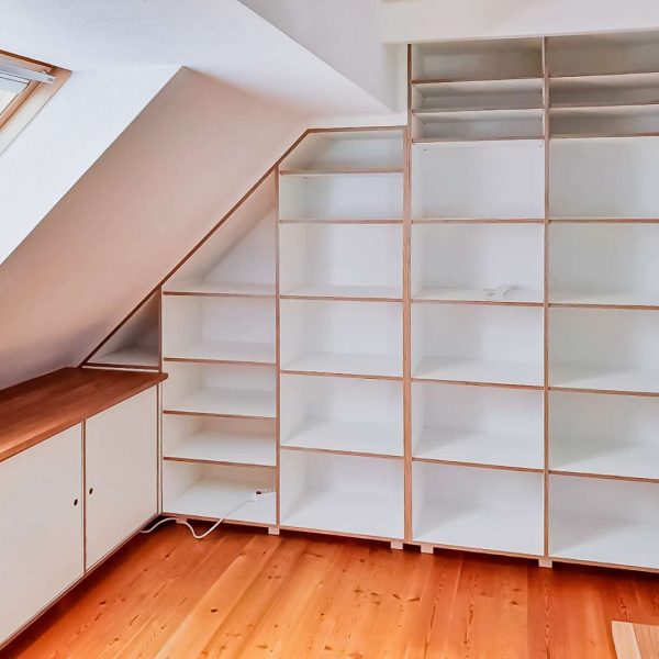 Homeoffice im Dachgeschoss